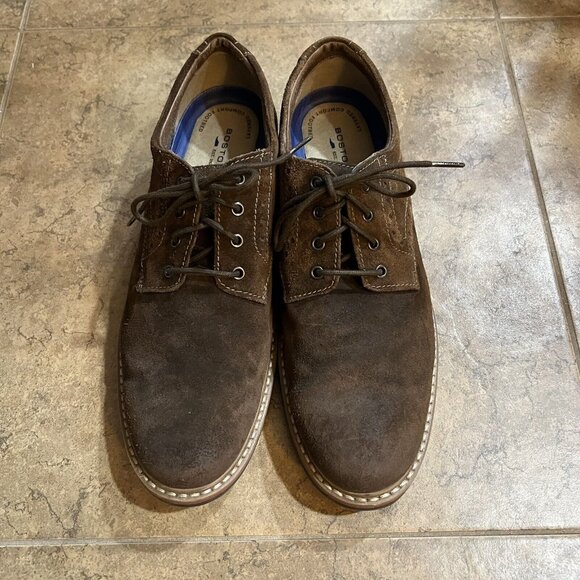 Men’s Bostonian‎ Soft Low Oxford Brown Dress Shoes Size 10.5 main image 9